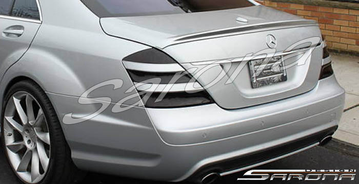 Custom Mercedes S Class Trunk Wing  Sedan (2007 - 2013) - $279.00 (Part #MB-060-TW)
